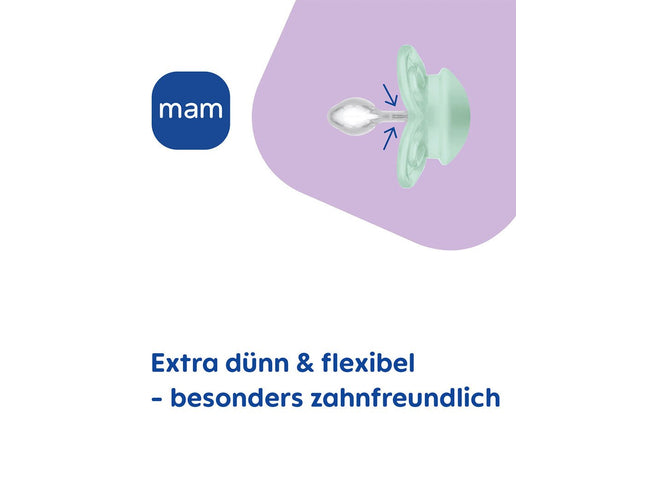 MAM Perfect Silikon 0-6 blue - My Comfy Nest