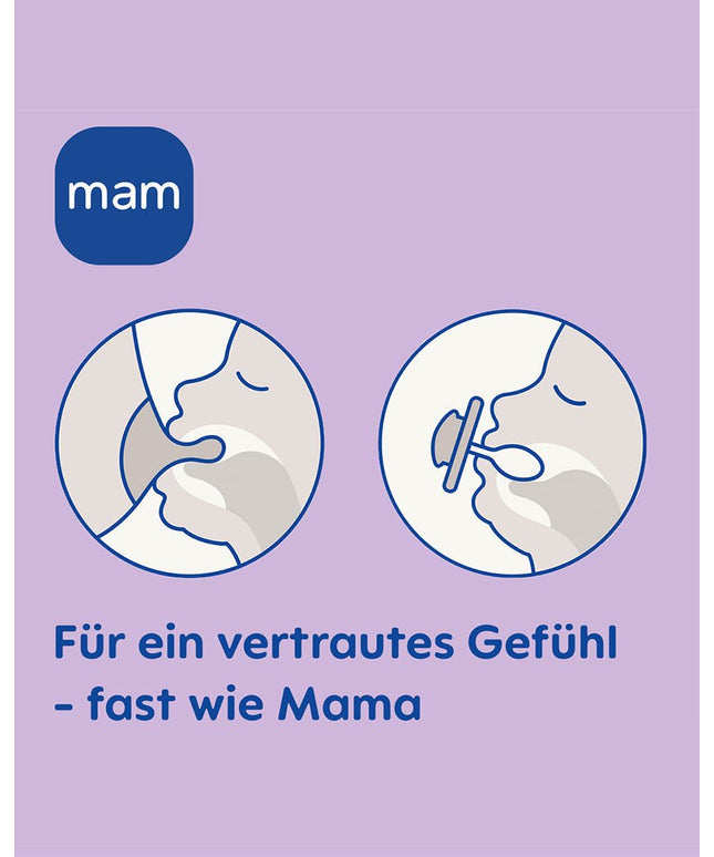 MAM Perfect Silikon 0-6 blue - My Comfy Nest