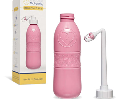 Maxi-Peri-Flasche 650ml – Sanfte Intimreinigung nach der Geburt-Rosa - My Comfy Nest