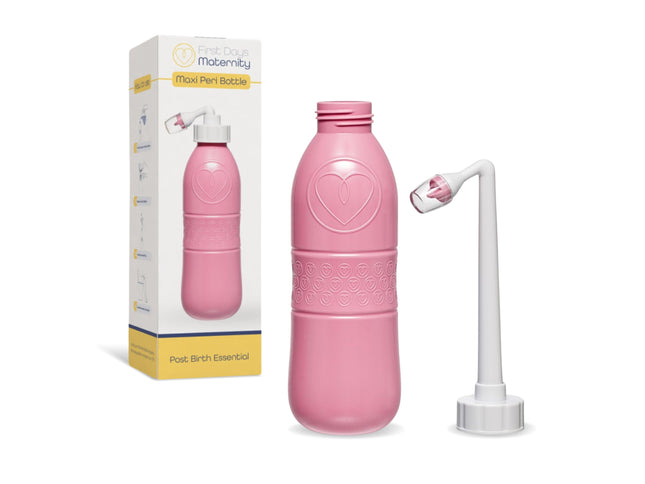 Maxi-Peri-Flasche 650ml – Sanfte Intimreinigung nach der Geburt-Rosa - My Comfy Nest
