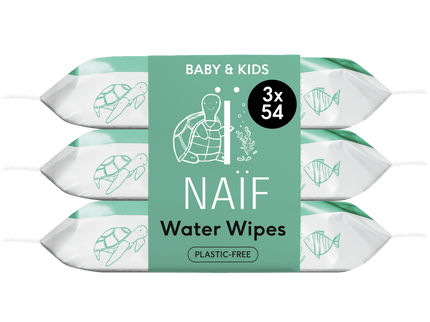 Naïf Plastikfreie Tücher für Baby & Kids -3 Packungen - My Comfy Nest