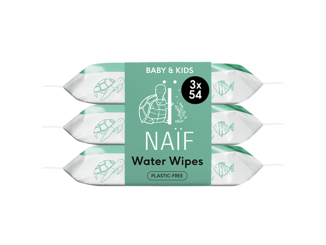 Naïf Plastikfreie Tücher für Baby & Kids -3 Packungen - My Comfy Nest