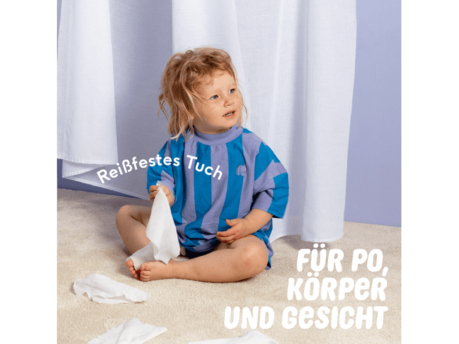Naïf Plastikfreie Tücher für Baby & Kids -3 Packungen - My Comfy Nest
