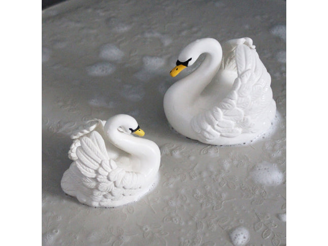 Naturkautschuk Badetier Schwan Weiß Groß-1 Stk. - My Comfy Nest