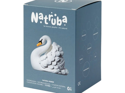 Naturkautschuk Badetier Schwan Weiß Groß-1 Stk. - My Comfy Nest