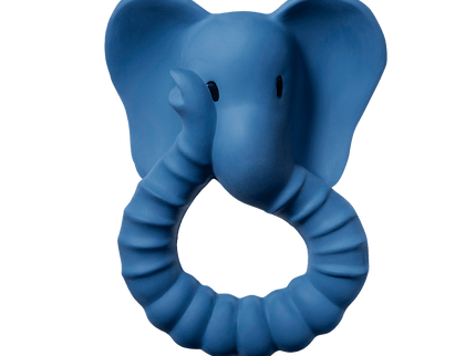 Naturkautschuk Beißring Elefant - Blau - My Comfy Nest