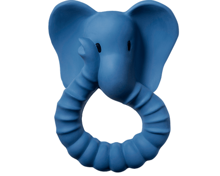 Naturkautschuk Beißring Elefant - Blau - My Comfy Nest