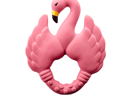 Naturkautschuk Beißring Flamingo - Rosa - My Comfy Nest