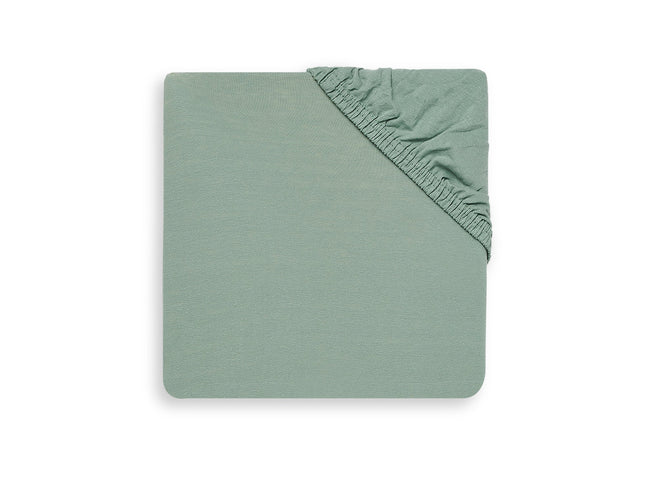 Spannbettlaken Jersey 60x120cm - Ash Green - My Comfy Nest