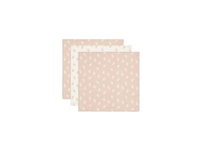 Spucktuch Hydrophil 70x70cm Twig - Wild Rose - 3 Stück - My Comfy Nest