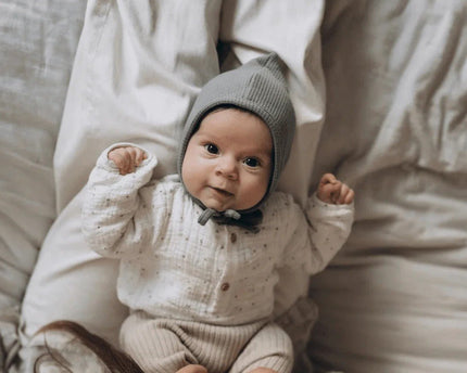 TISU Baby-Pixie-Haube (0-6 Monaten) - My Comfy Nest