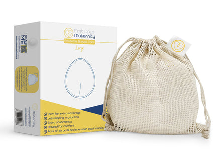 Waschbare Stilleinlagen für große Oberweiten (Größe DD+) -6er-Pack - My Comfy Nest