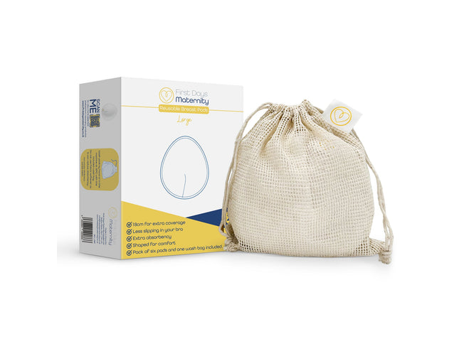 Waschbare Stilleinlagen für große Oberweiten (Größe DD+) -6er-Pack - My Comfy Nest