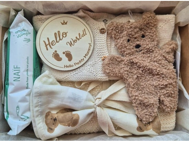 Willkommen auf der Welt – Geschenkbox-1 - My Comfy Nest